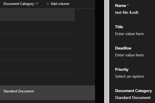 SharePoint completed custom column