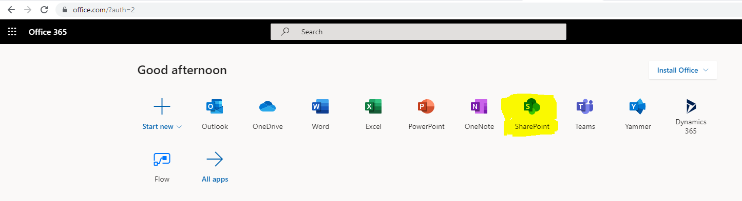 SharePoint in Office 365