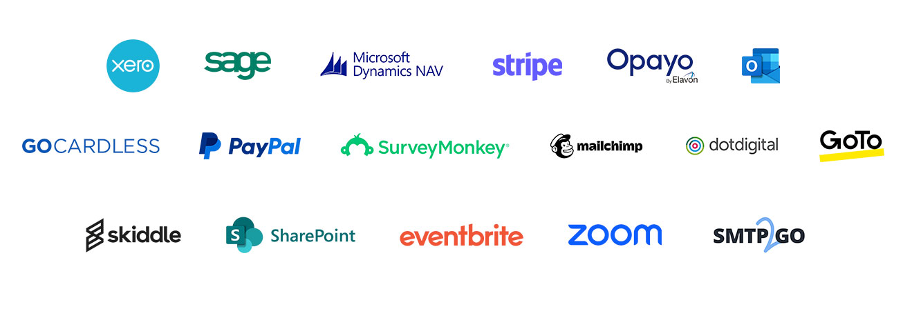 Integrations logos Integrations logos
