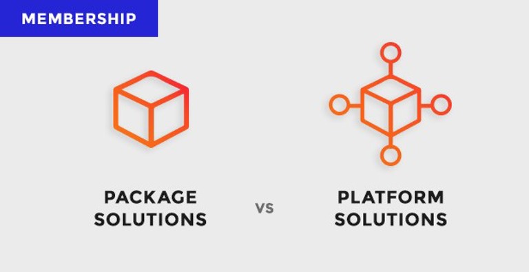 Platform vs package solution for membership organisations, which suits you? Platform vs package solution for membership organisations, which suits you?