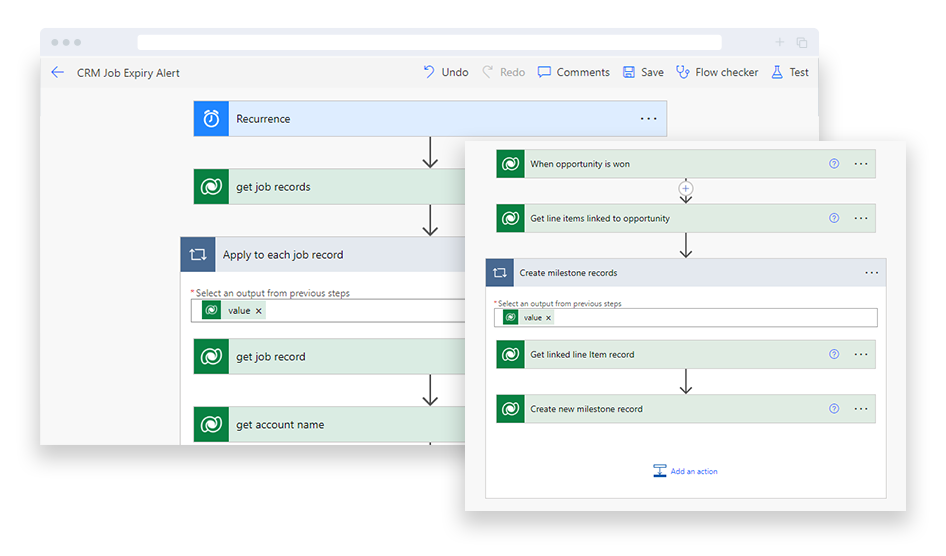 workflow screenshot