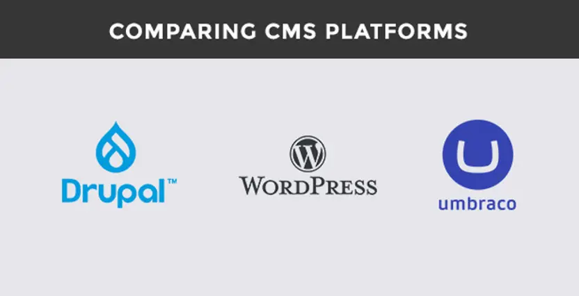 Wordpress Drupal Umbraco