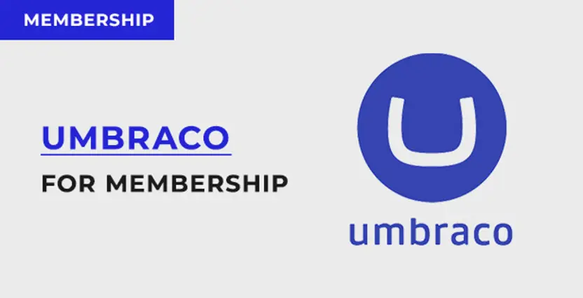 membership website with Umbraco